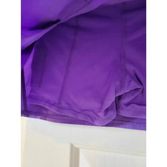 Lululemon Pacesetter Skirt 4 Aqua Purple - Picture 2 of 7